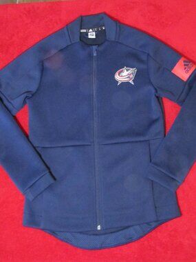 Columbus Blue Jackets Scuba Adidas NHL Logo Jacket